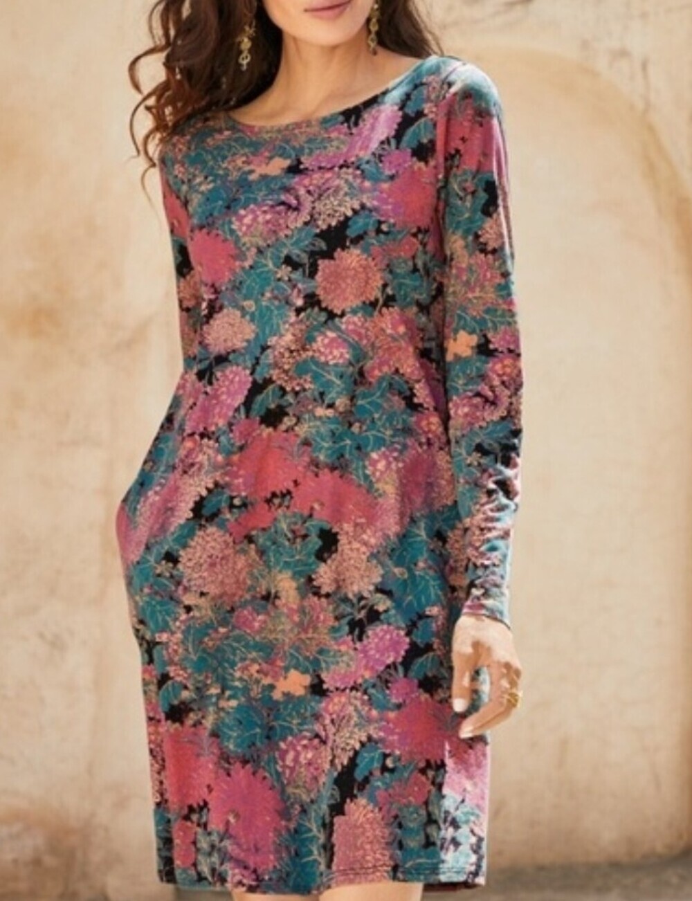 Peruvian Connection Winter Mum Dress Size M